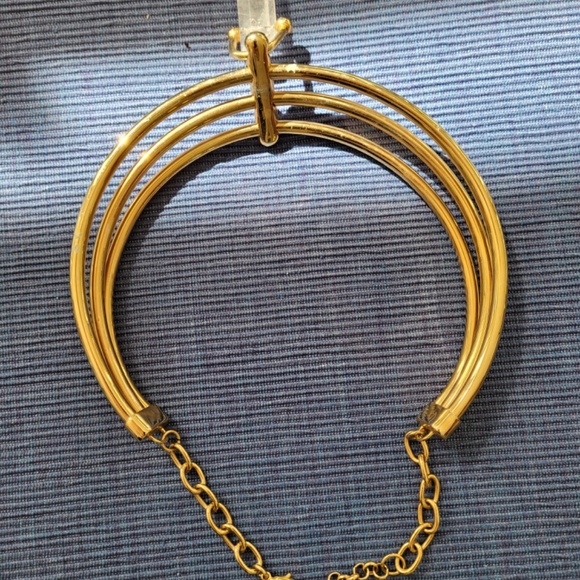 Baublebar choker necklace with crystal stone - Picture 8 of 10